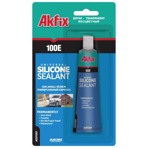 AKFİX TÜP SİLİKON ŞEFFAF 50 ML